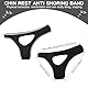 2 Stück Anti Schnarchen Kinnriemen,Anti Snoring Chin Strap,Schnarchgerät Zur Schnarchreduzierung,Schnarchstopper Schnarchlösung für Männer und Frauen