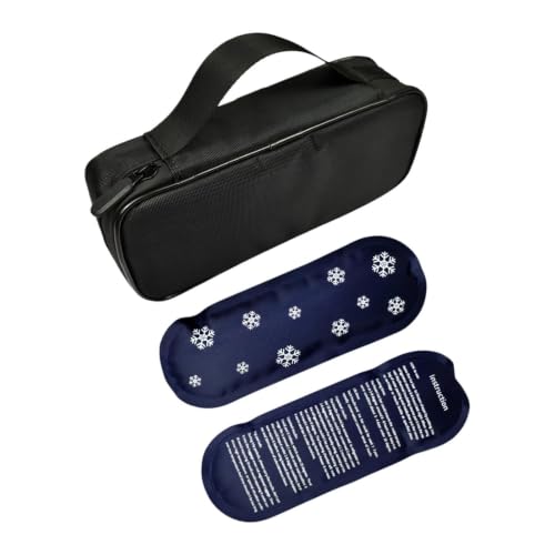 Refrigerante de móvil para playa y piscina con fundas de hielo reutilizables