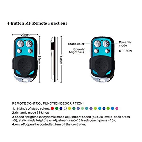image for Kingshowstar Dc12v 12a App Control LED Music RGB Controler + Wireless 
