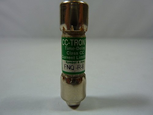 Bussmann FNQ-R-8 (FNQR-8, BP/FNQR-8) 8 Amp (8A) 600V Midget Time-Delay Class CC Fuse