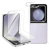 pack multi ecrans csat Protection complète et compatibilité précise : Ce pack de protection 4 pièces comprend 2 films protecteurs d’écran en TPU et 2 protecteurs de caméra arrière en verre trempé, spécialement conçus pour Z Flip 6 5G. Ils offrent une couverture intégrale de l’écran et de l’objectif, tout en restant parfaitement compatibles avec la plupart des coques.