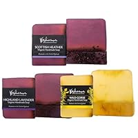 The Highland Soap Company Deeply Moisturizing Organic Vegetable Oil Glycerin Soap Bar - Parent SKU