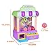 FUN LITTLE TOYS Mini Claw Machine Game Toy with Light and Sounds, Electronic Claw Toy Candy Grabber Machine for Kids Birthday Gifts, 10 Capsules