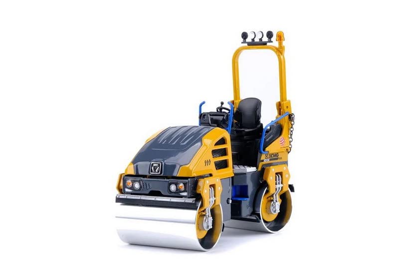 XCMG XD120 Double tambour 1/25 rouleau compresseur miniature en métal