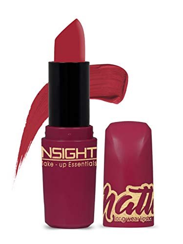 Image of INSIGHT Matte Lipstick | Soft Matte Finish | Highly Pigmented Formula | Ultra Creamy | Intense Color Payoff | Fade-Proof Lipstick |A8 - 4.2g