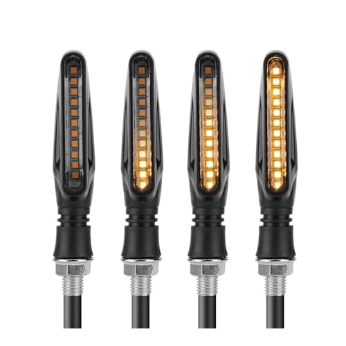 Feux arrière et clignotant universel pour moto 12V lampe ambre