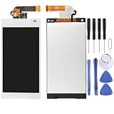Repuestos para Sony Pantalla LCD del teléfono móvil Pantalla LCD Repuesto de Pantalla táctil digitalizador para Sony Xperia Z5 Compact / Z5 Mini / E5823 Pantalla LCD (Color : Blanco)