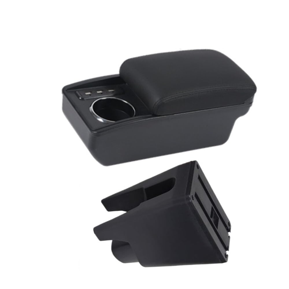Yulegudi M1 Black Line 3Usb Car Armrests For Citroen For C1 Car Armrest Box