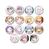 TVアニメ「ワンルーム、日当たり普通、天使つき。」 トレーディング場面写缶バッジ 15個入りBOX