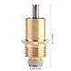Sheens 20er Packung Langer automatischer Kaninchen Nippel Trinker Edelstahl Feeder Bunny Nagetier Waterer Geflügel Bewässerungssystem für Nagetiere Rat Rabbit Bird Farm Animal Supplies