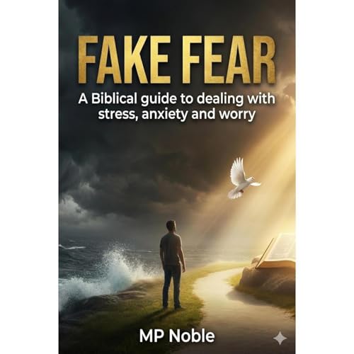Fake Fear Audiolibro Por MP Noble arte de portada