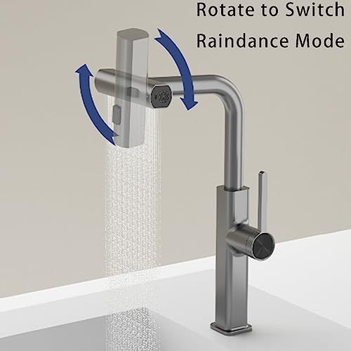 Robinet de cuisine cascade blanc HJMMHX avec douchette extractible