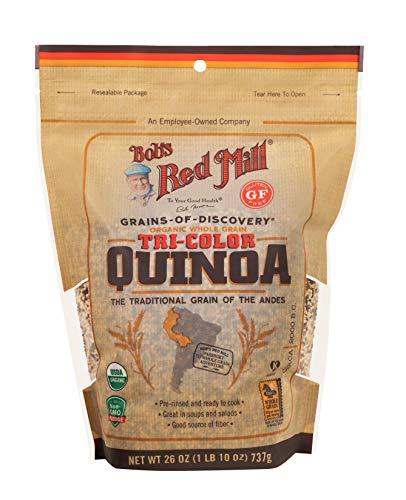 Bob's Red Mill Organic Tri-Color Quinoa Grain, 26 Oz