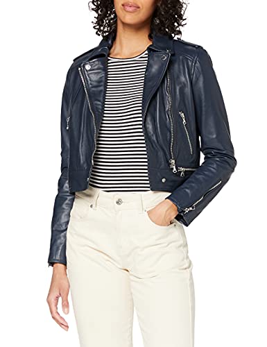Oakwood Yoko Blouson Femme Bleu (Bleu Marine 0534) 40 (Taille Fabricant:L) Lot de