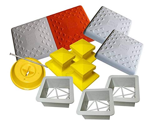 Soft Touch 15" Double First Base Baseball/Softball Base Set With 2Nd And 3Rd Bases #TOP15