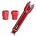 Faucet and Sink Installer Tools, (Screw head) Waste pipe extractor & 3 replaceable heads for Plumbing/Toilet Bowl/Sink/Bathroom/Kitchen Plumbing