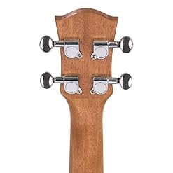 CASCHA Ukulélé Soprano, table d'harmonie en épicéa massif, Solid Top, set de guitare hawaïenne avec cordes Aquila… – Image 7
