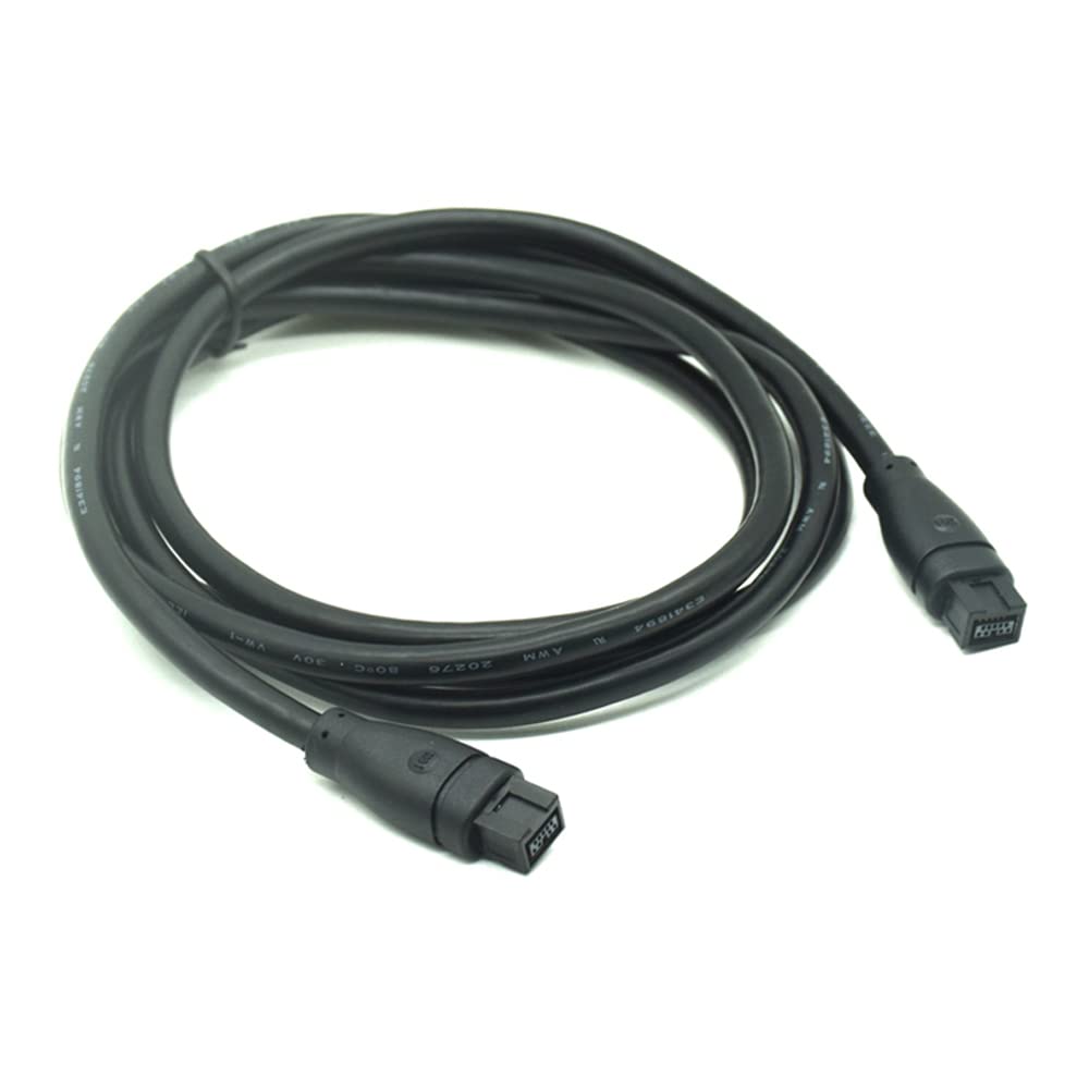 1pcs 0.6m 1.8m 3m 5m 9 PIN/9PIN BETA FireWire 800 9-9 Cable IEEE1394 IEEE 1394 B Suitable for Camera Computer Cable,5m