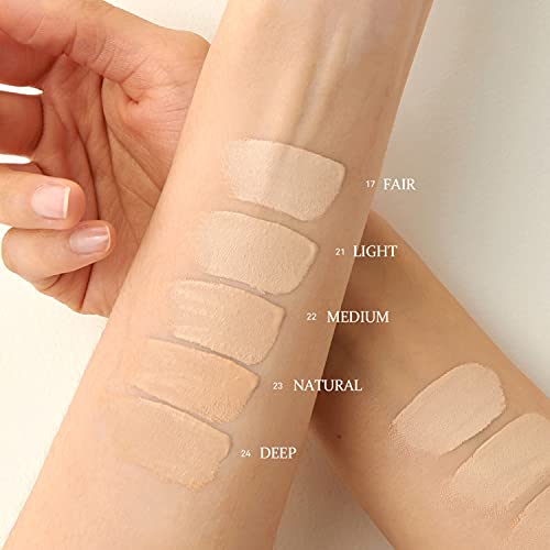 Hince Second Skin Cover Concealer 6.5G (23 Natural) - Full Coverage Long Wear Tip Concealer, Mask-Proof, Sweat-Proof, High-Adherence Makeup For Undereye Dark Circles, Acne And Blemishes #TOP5