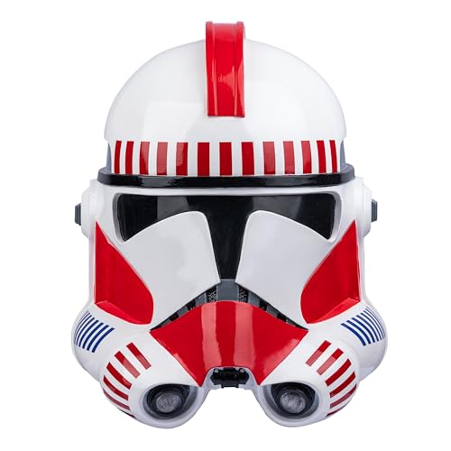 Novanime Halloween Cosplay casco shock trooper casco SW Cosplay disfraz cabeza completa máscara para hombre mujer accesorios coleccionables