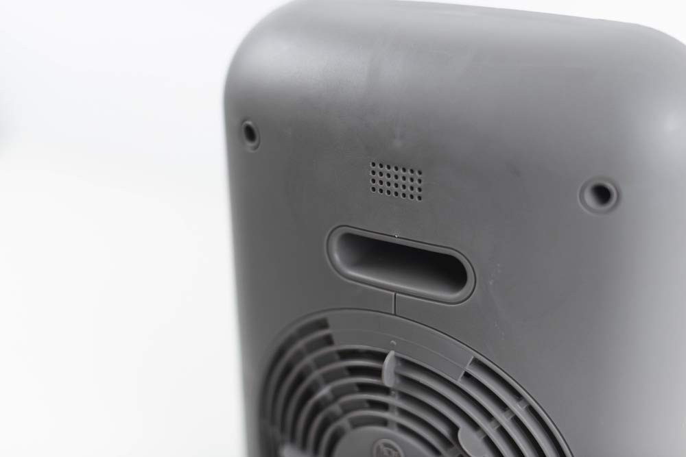 bimar HF204 Stufetta Elettrica Bagno, Termoventilatore Elettrico a Basso Consumo con Selettore e Termostato Incorporato, 2 Potenze Riscaldanti, Corpo in Plastica con Maniglia Integrata