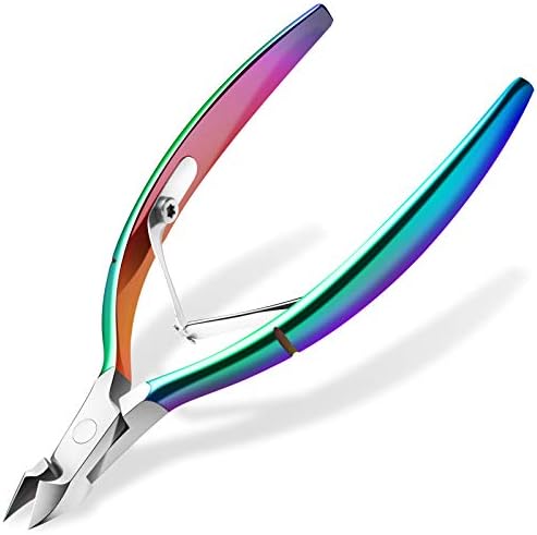 Cuticle Trimmer Cuticle Cutter Nippers Clippers - Ejiubas Cuticle Remover Tool Professional Stainless Steel Cuticle Scissors Manicure Pedicure Tool for Fingernails Not Include Cuticle Pusher Christmas