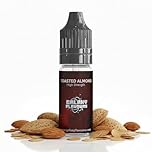 Toasted Almond Food Flavouring Drops 10ml - Premium Nutty Extract for Professional Baking & Luxury Gourmet Beverages - High Strength Food Grade Concentrate by GALAXY FOOD FLAVOURS