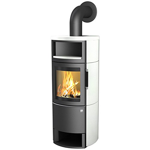 Preisvergleich Produktbild HARK Kaminofen Hark 44-5.3 GT ECOplus titan quarz-weiß