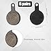 6 Pairs Bicycle Disc Brake Pads, Low Noise Bike Brake Pads Wear Protection Bicycle Accessories Suitable for B01S Mountain Bike Compatible with Tektro Novela IOX