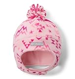 Columbia Frosty Trail 2 Earflap Beanie für Jugendliche, Unisex, Satin Pink Schirm, L/XL