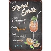 2 Targhe Metalliche Vintage Per Cocktail - Poster Ricette 20x30cm Per Bar E Casa - Foto 5