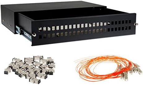 48 Port SC Multimode OM2 Fiber Patch Panel Bundle
