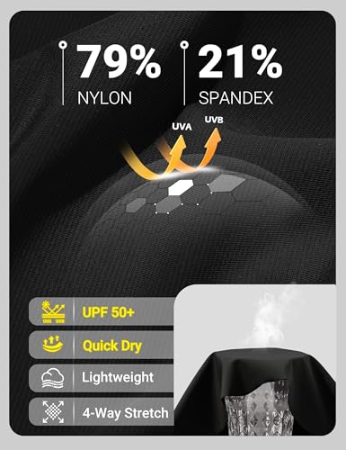 FitsT4 Sports Women's Swim Capris Pants 18" Quick Dry UPF 50+ Beach Modest Swimsuits Bottoms with Mesh Pockets3