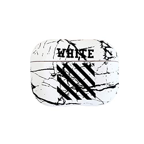 Funda Protectora de impresión esmerilada para AirPods Pro, Resistente a Golpes y arañazos, Compatible con AirPods Pro, soporta Carga inalámbrica