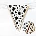 32Ft Cow Party Decorations Western Cowboy Triangle Flag Fabric Banner Pennant Garland Streamer for Western Cowgirls Cowboys Birthday Baby Shower Derby Day Festival Farm Cow Wild Party Decor Supplies