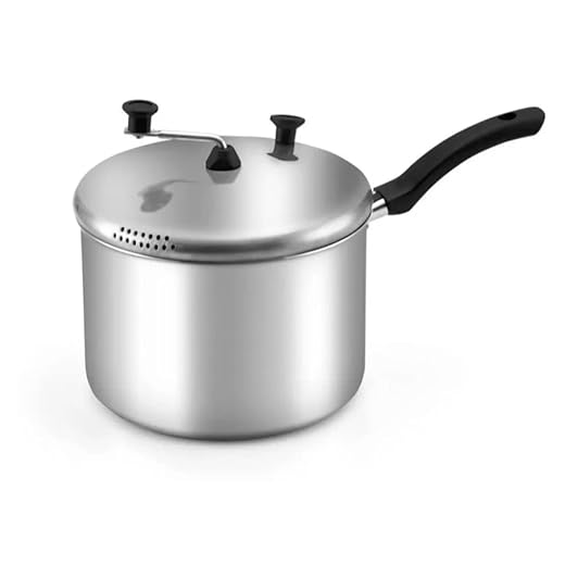 Panela Pipoqueira Alumínio Polido N20 4,6l Alumínio Nacional