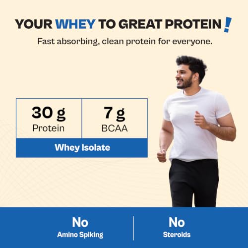 Image of Tata 1mg Whey Protein (Isolate) | 30g Protein, 7g BCAA | Unflavoured (1 kg)