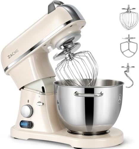 8.4QT Commercial Stand Mixer 800W with Aluminum Die Casting Meets...
