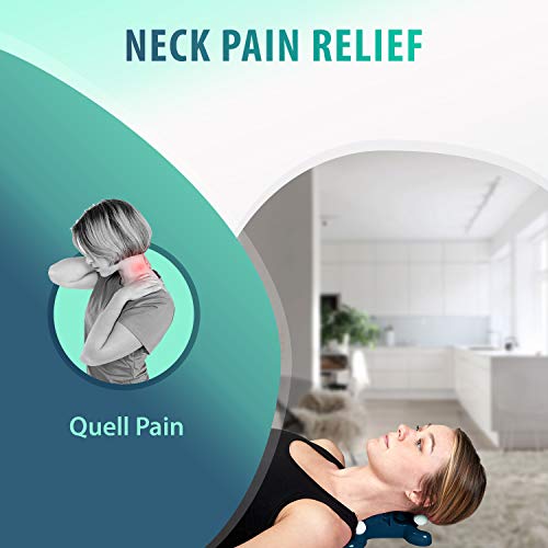 Almohada de punto de gatillo y dispositivo de tracción cervical para descompresión 7