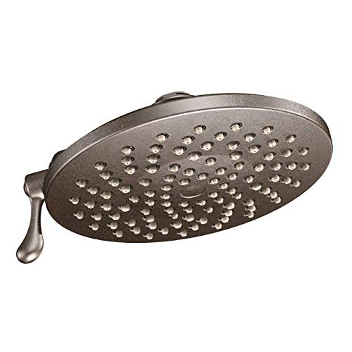 Moen Velocity Eco-Performance Brushed Gold Two-Function Rainshower 8-Inch Shower Head with Immersion Technology, S6320EPBG by Moen - Image 2