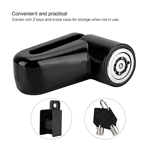 Trava de disco de scooter, 3 cores anti-roubo, bicicleta pesada, motocicleta, segurança, trava de di