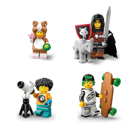 Minifigures Serie 27, Scatola da Collezione con 1 di 12 Personaggi Giocattolo a Caso Inclusi Cupido, Pterodattilo, Pilota con Jetpack e altro, Set di Giochi per Bambini e Bambine da 5 Anni 71048 - Lego - Immagine 2