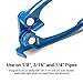 Capri Tools Tube Bender, 1/8, 3/16 and 1/4 in. (CP21105)