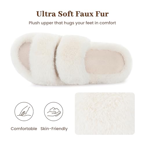Image of RockDove Women's Pluffie Open Toe Slippers