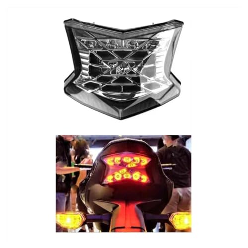 Intermitente y luz trasera LED universal moto para Z650 y NINJA 4