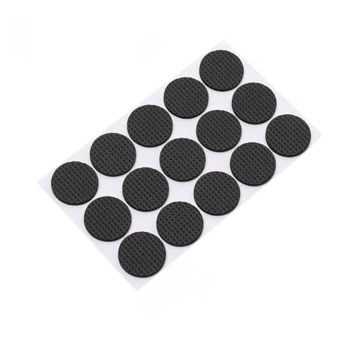 Feet Pads Cabinet Chair Leg Protector Self Adhesive Mat Furniture Table Floor Protectors Mat Floor Mat(F,Black)