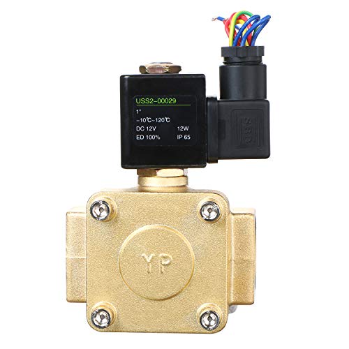 Messing magneetventiel met timer 2/2 direct gestuurd 1/2 | NKI Neede