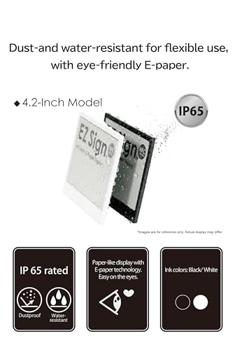Écran E-Paper NFC Santek étiquette connectée réinscriptible pour PC et iOS - 4