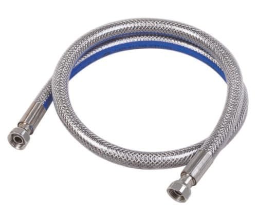 Somatherm B606-10 Schlauch aus Edelstahl für Erdgas, 1,00 m, Grau