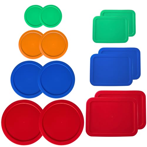 Round & Rectangular Lids 14 Pack